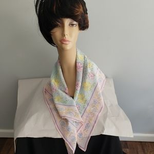 Silk Scarf Pastel Colors